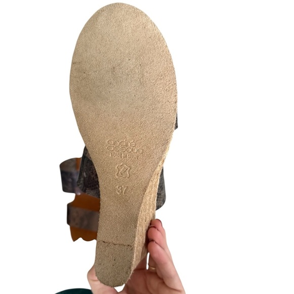 Andre Assous Anfisa Espadrille Wedge Sandal - Picture 8 of 8